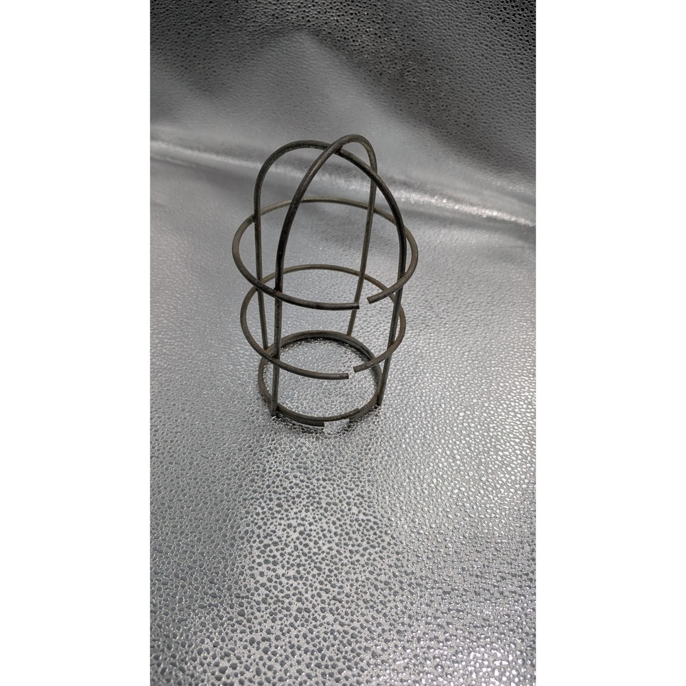 Hubbell VFB-15 Industrial Vapor Tight Pendant Light Cage Globe Steampunk Vintage